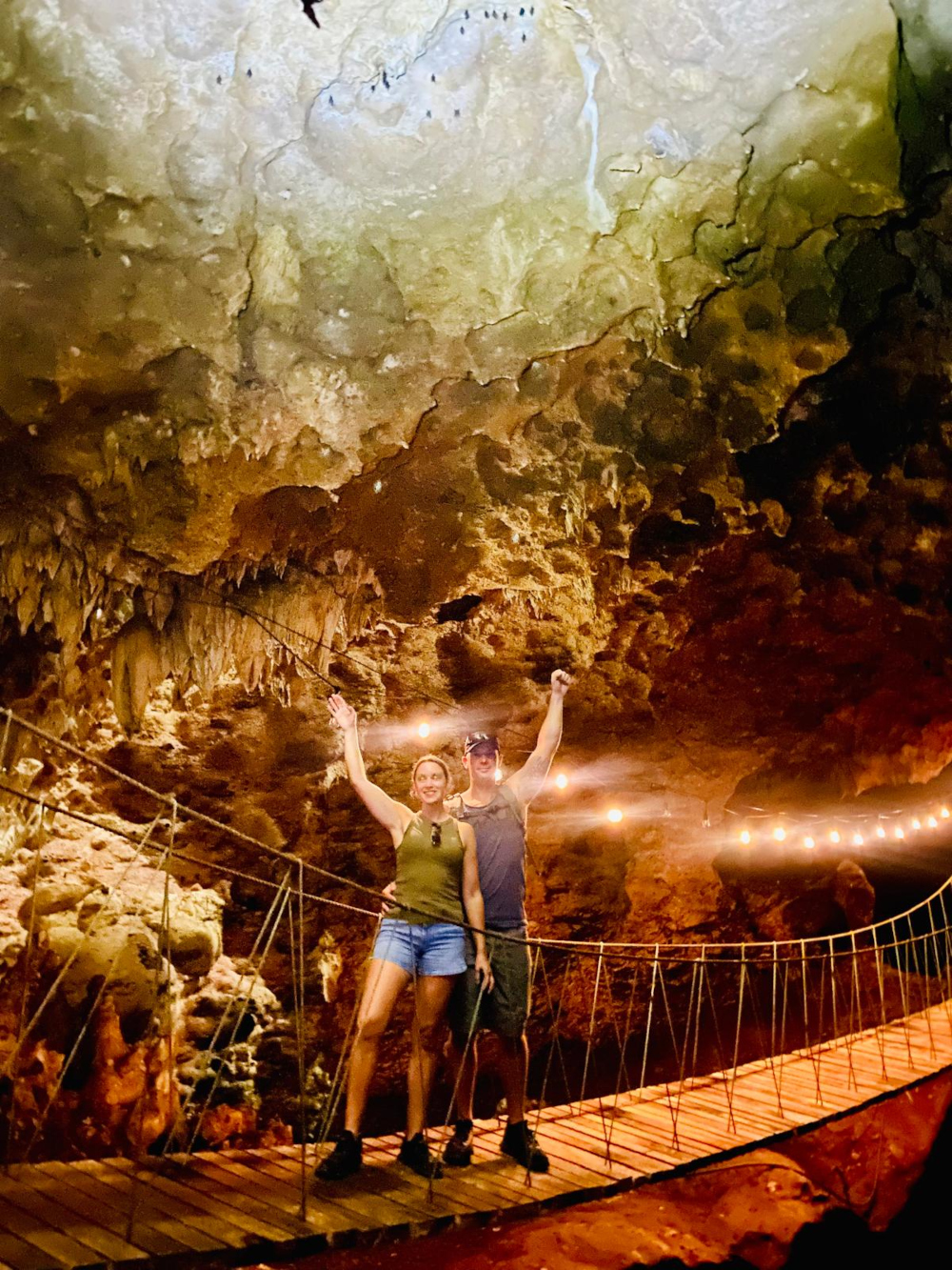 Inside Aore Island Bat Cave